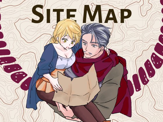 地図を覗き込むオッサンと苗床